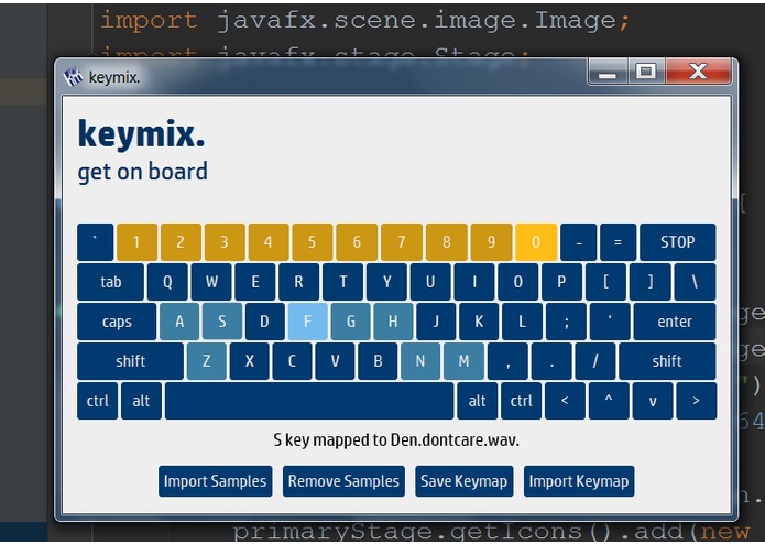 keymix. – screenshot 1