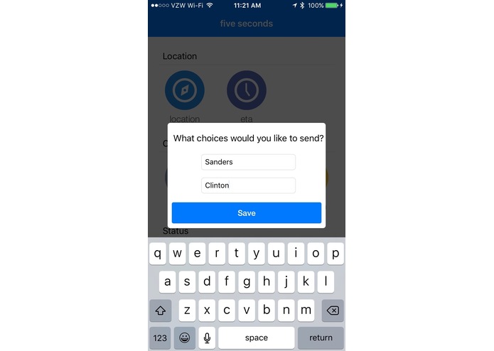 5 seconds – screenshot 1