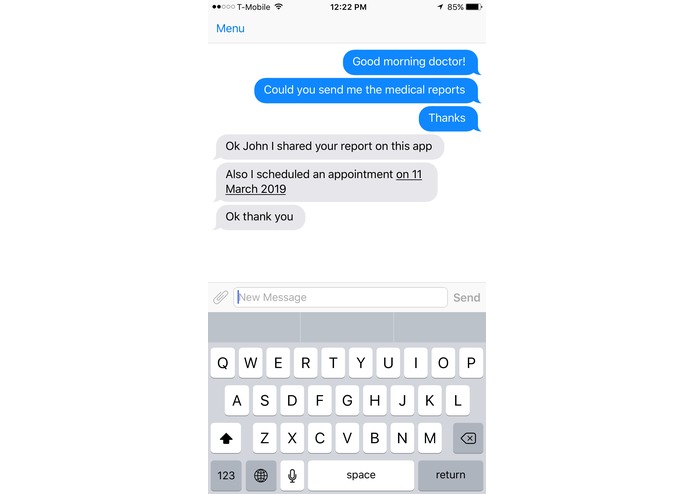 My Doctor App – screenshot 1