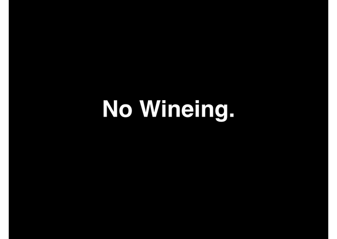 No Wineing – screenshot 1