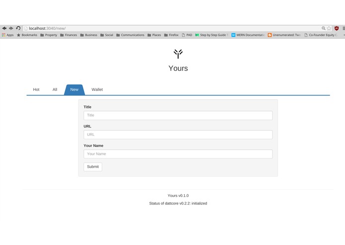 Yours – screenshot 1