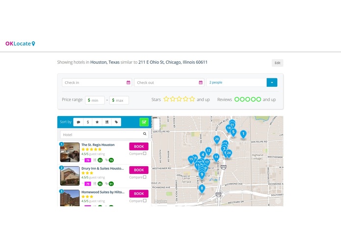 OKLocate – screenshot 1