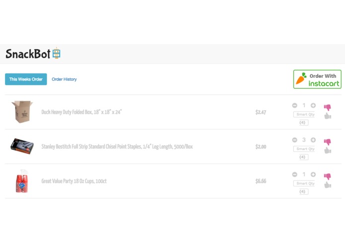 SnackBot – screenshot 3