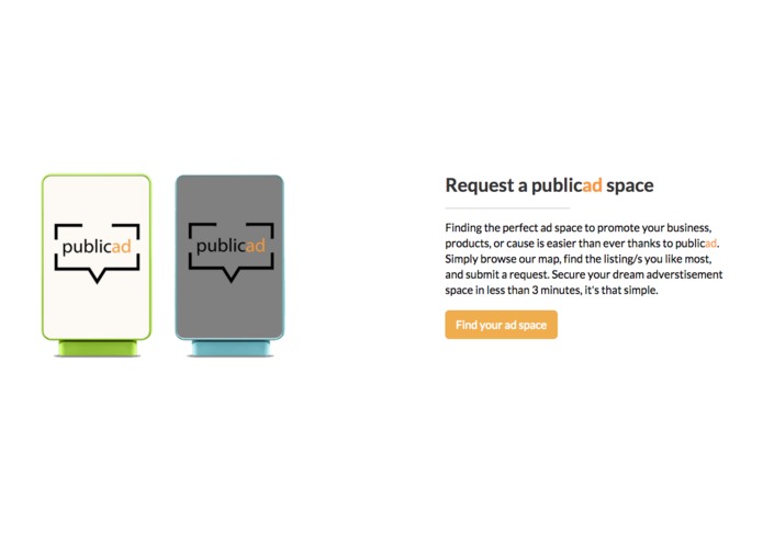 publicAd space – screenshot 2