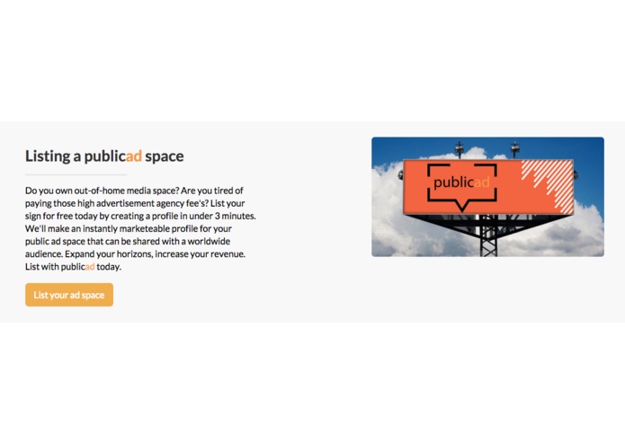 publicAd space – screenshot 3