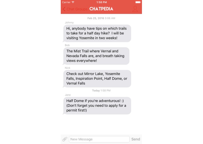 ChatPedia – screenshot 1