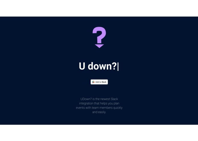 UDown? – screenshot 2