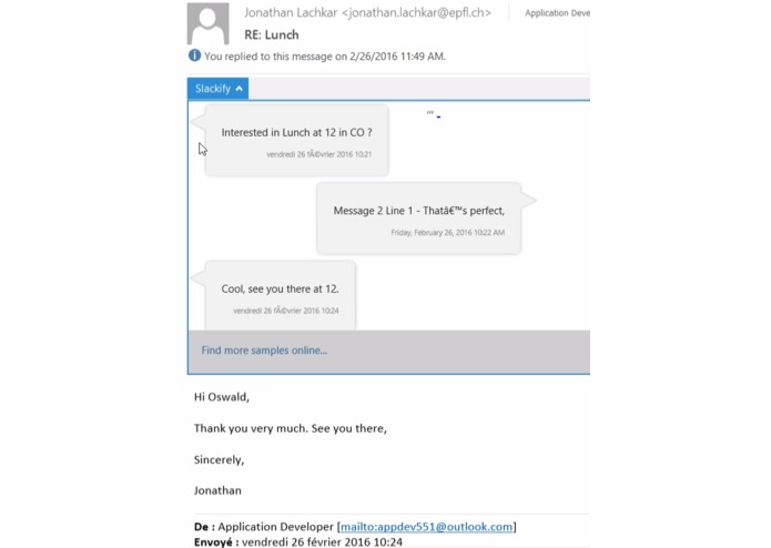 Slackify – screenshot 1