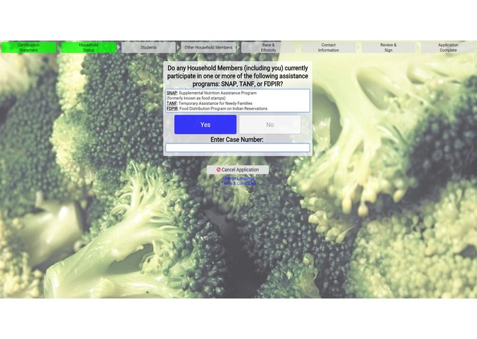 Valencia Lunch UX – screenshot 2