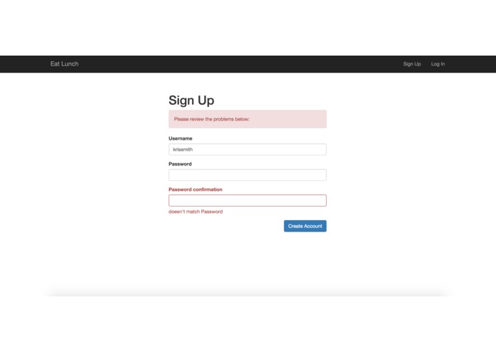 eatlunch.us – screenshot 1