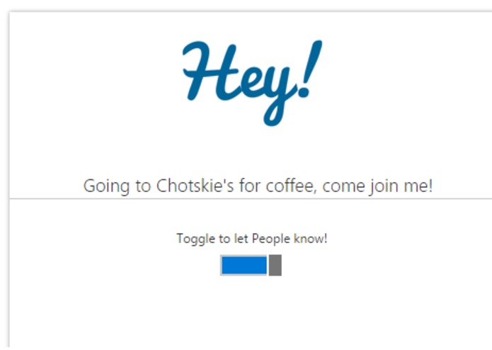 Hey! the Outlook Addin – screenshot 2