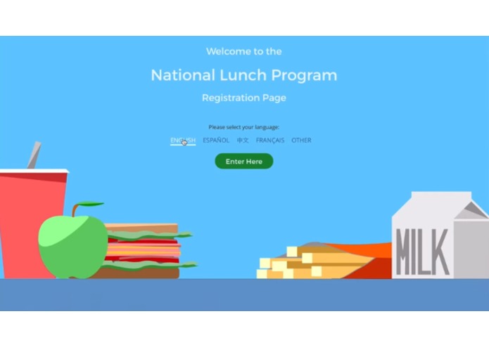 E.A.T. School Lunch UX Challenge – screenshot 3