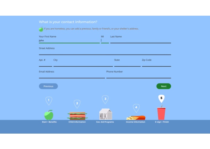 E.A.T. School Lunch UX Challenge – screenshot 6