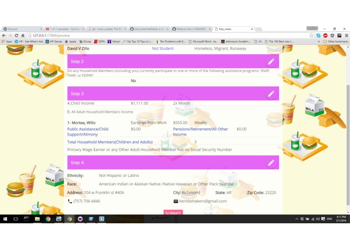 freeMeals – screenshot 7