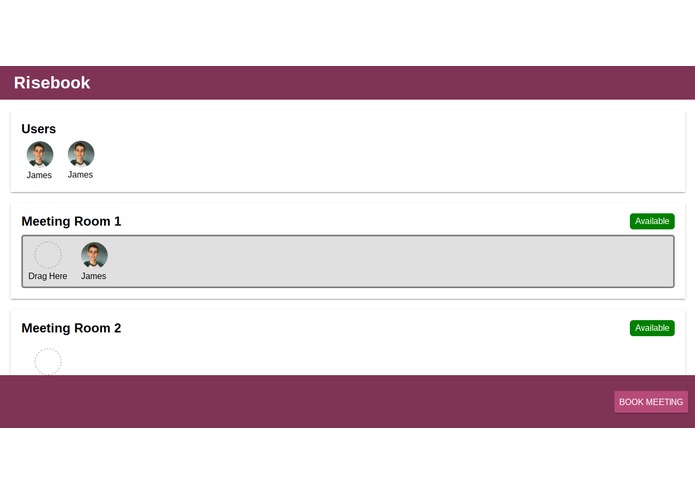 Risebook – screenshot 1