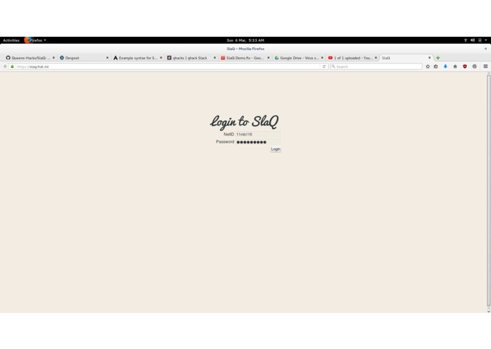 SlaQ – screenshot 2