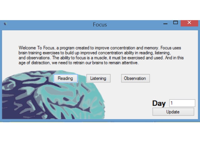 Focus – screenshot 1