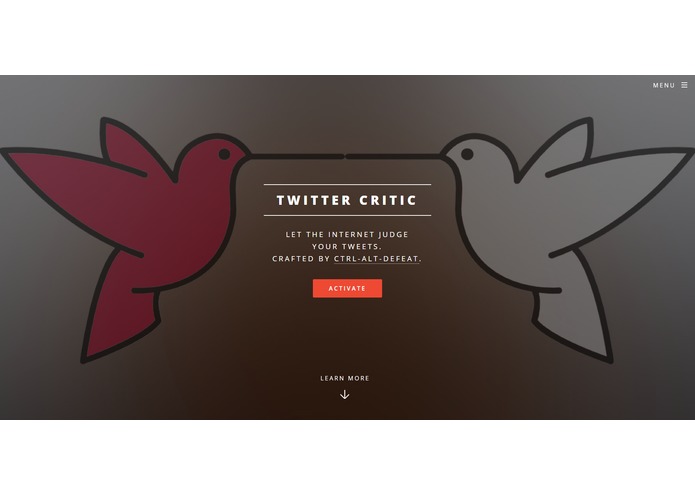 Twitter Critic – screenshot 1