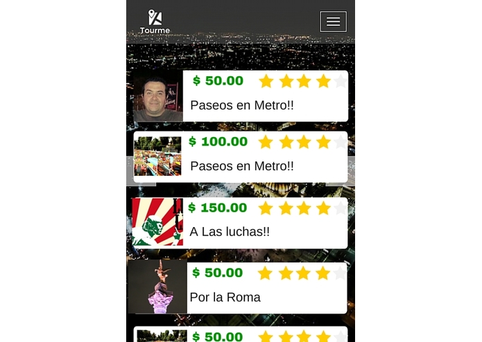 TourMe – screenshot 2