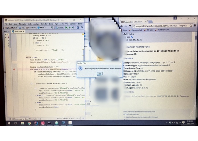 VeriMark – screenshot 2