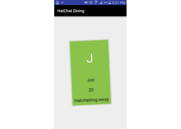 HatChat Dining – screenshot 2