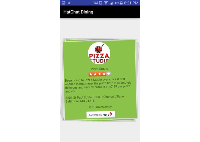 HatChat Dining – screenshot 5