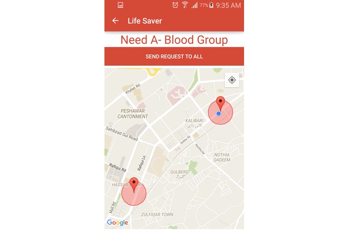 Life Saver App – screenshot 2