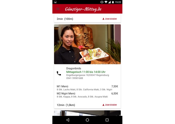 Günstiger-Mittag.de – screenshot 4