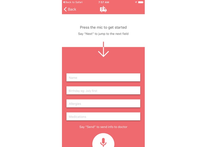 UberEmergency – screenshot 2