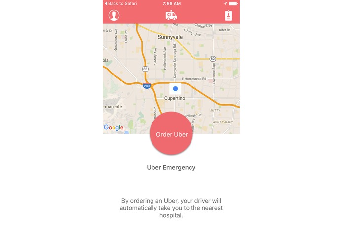 UberEmergency – screenshot 1