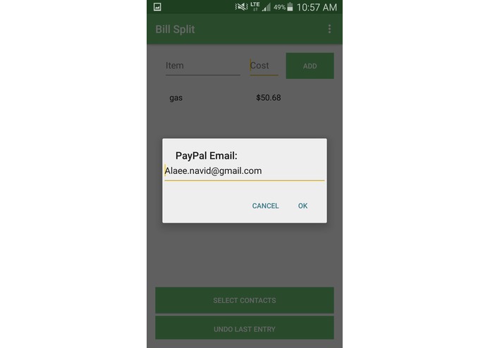 Bill Split – screenshot 3