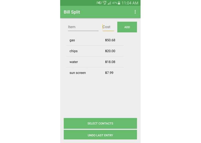 Bill Split – screenshot 8