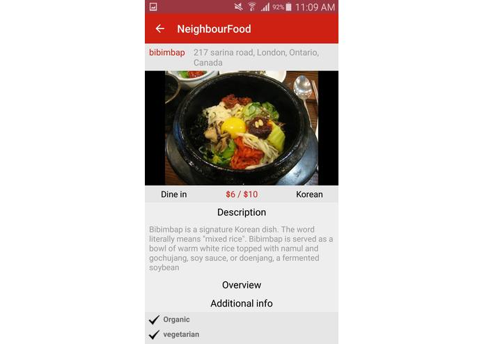 NeighbourFood – screenshot 2