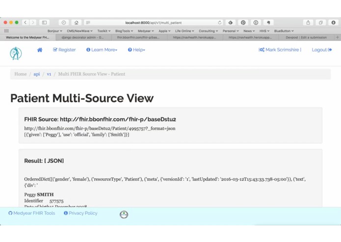 Medyear NYP – screenshot 2