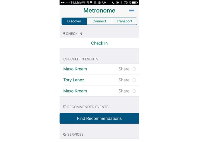 Metronome – screenshot 2