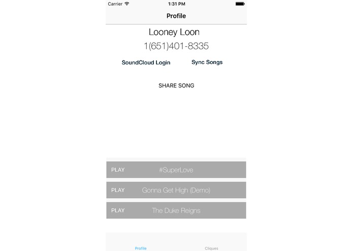 Clique – screenshot 1