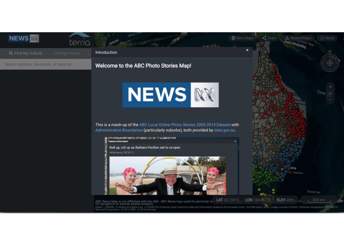 ABC Photo Stories Map – screenshot 2