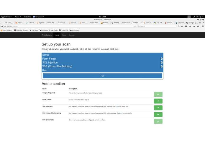 web_secure – screenshot 1