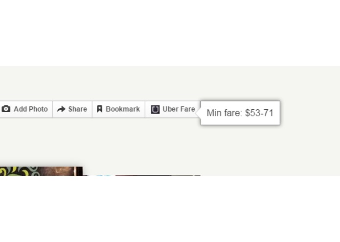 Yelp-Uber-Chrome-Extension – screenshot 2