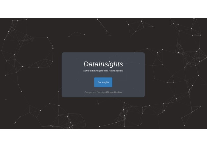 DataInsights – screenshot 1