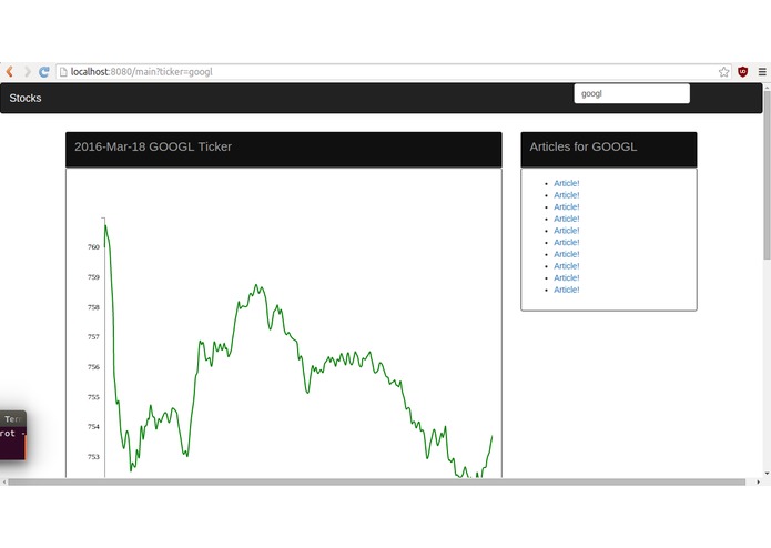 Stocks – screenshot 1
