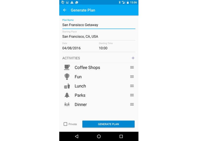       Planr – screenshot 2