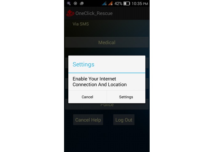 oneClickRescue – screenshot 2