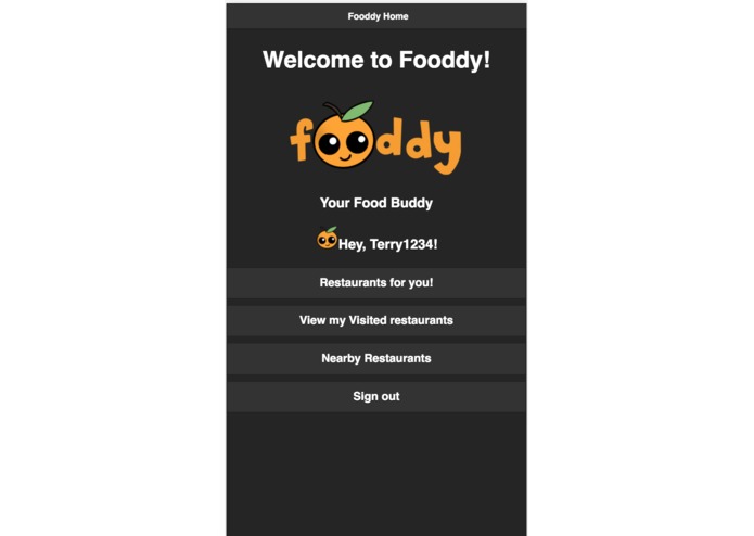Fooddy – screenshot 1