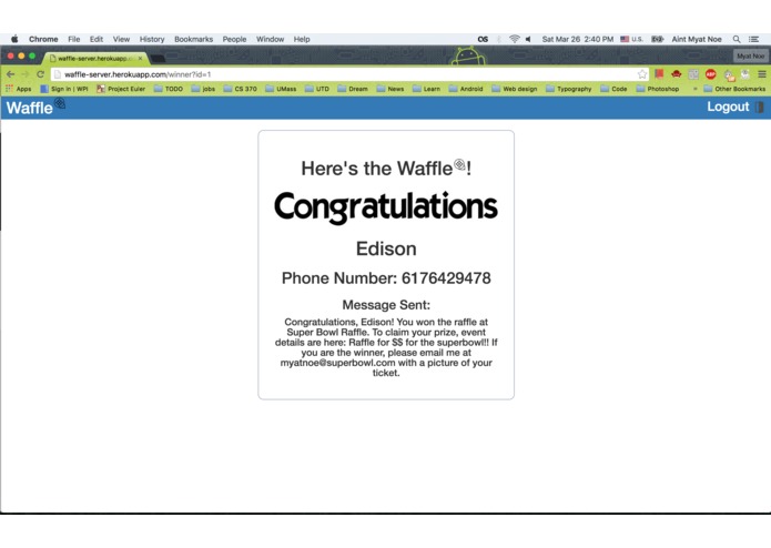 Waffle – screenshot 1