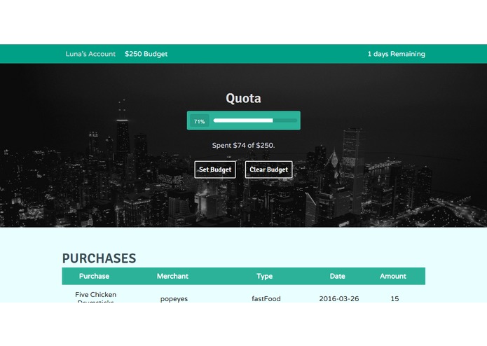 Quota – screenshot 1