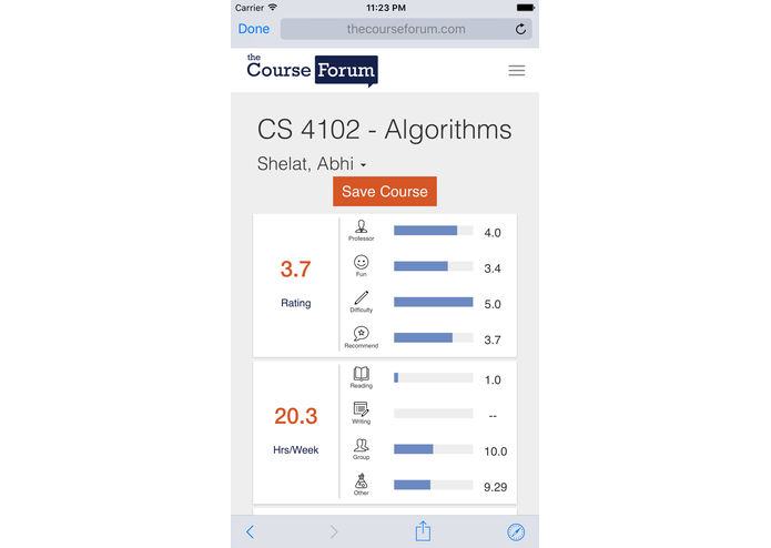 Pocket Course – screenshot 1