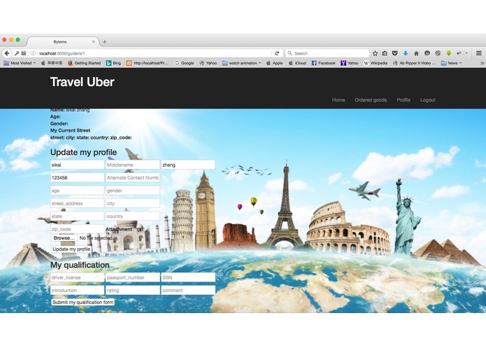 Travel Uber – screenshot 1
