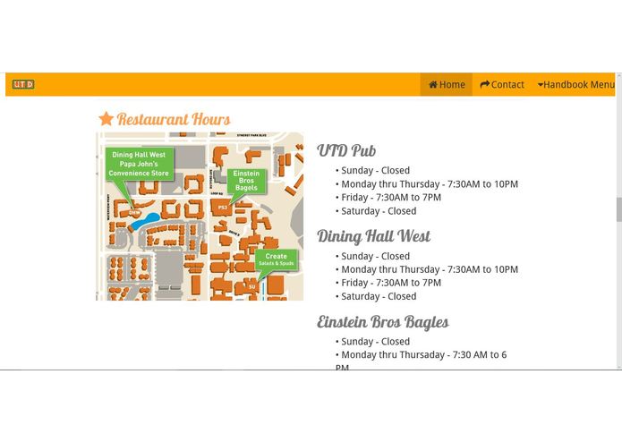 UTD Convenience Handbook – screenshot 4