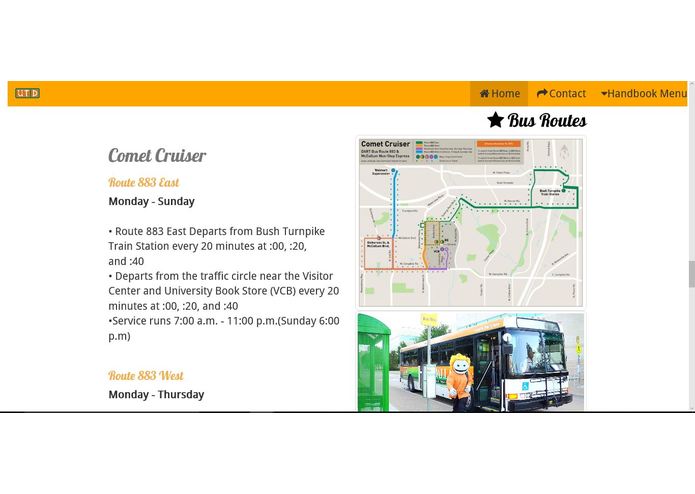 UTD Convenience Handbook – screenshot 7
